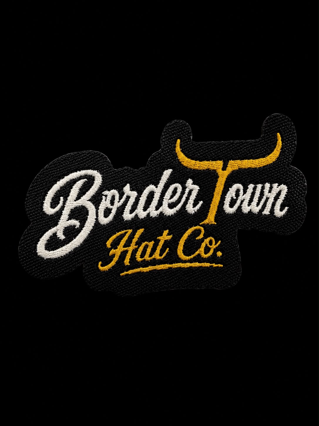 Border Town Hat Co. Woven Patch